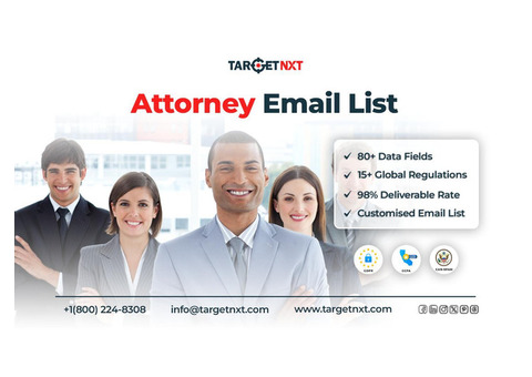 Buy Attorney Email List to Reach Legal Experts