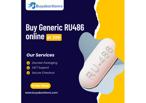 Securely buy Generic RU486 pill pack online for $299