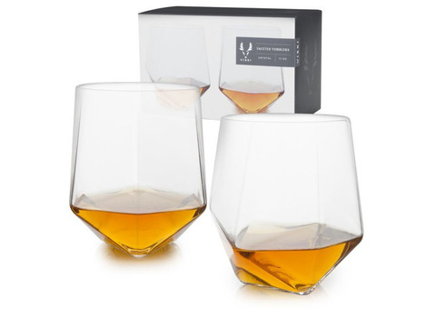 Faceted Crystal Tumblers by Viski® | BistroToRestro