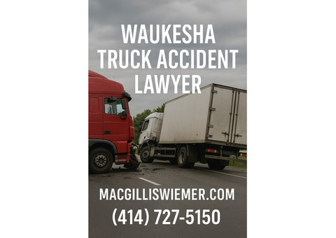 Why wait? Call a Waukesha Truck Accident Lawyer now!