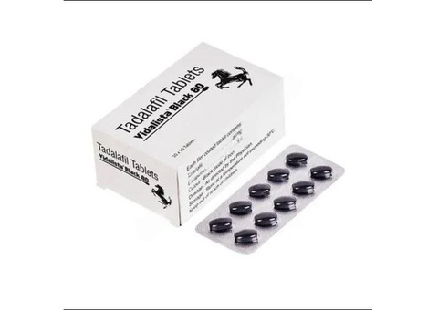 Buy Vidalista 80 Mg black Tablets Online - Meds Magic