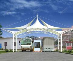 Tensile Entrance Structure in Delhi