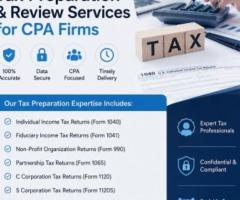 Struggling with Tax Preparation? Simplify with Expert Review Services