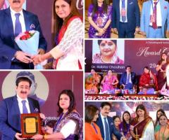 Dr. Sandeep Marwah Honoured with Golden Achievers Award at Viksit Bhar