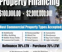 MULTIFAMILY Property Financing To $2,000,000.00!