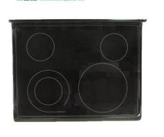 Electrolux 316531983 Range Main Cooktop Glass Black