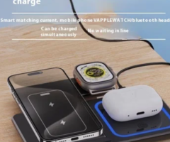 3 In 1 Quick Charge LED Wireless Stand for Smart Charging