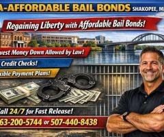 A-Affordable Bail Bonds Regaining Your Liberty – Shakopee, MN - 763-20